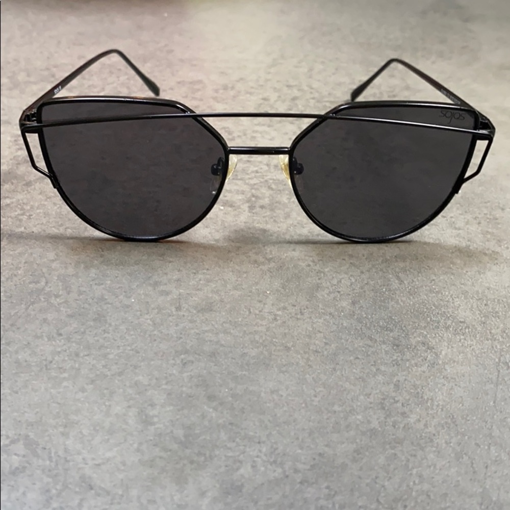 Sojos cat eye mirrored sunglasses